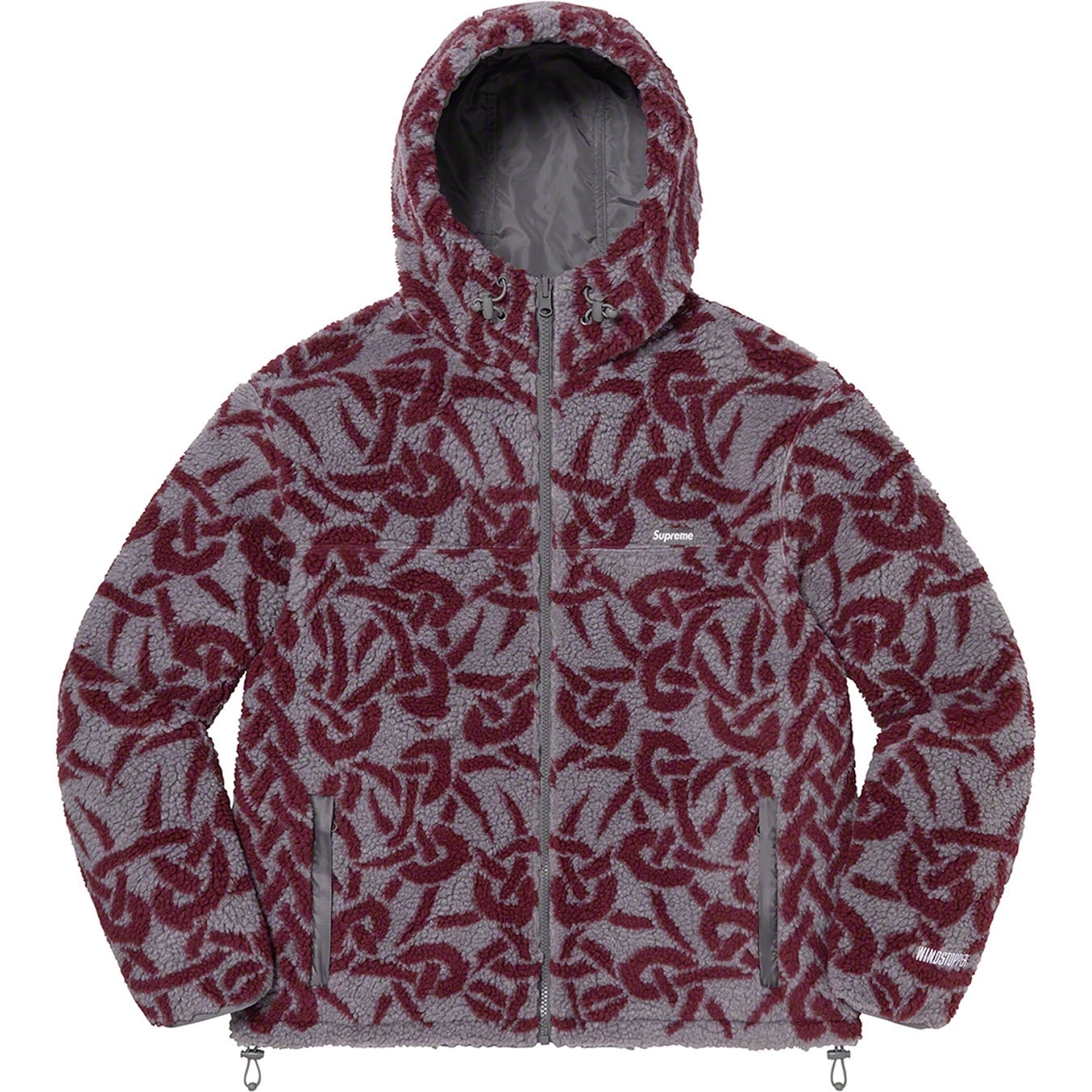 Celtic Knot Reversible WINDSTOPPER® Fleece Hooded Jacket view 4